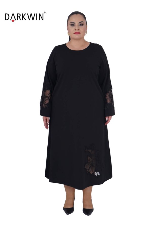 1000 CNG ELBİSE BLACK - 1