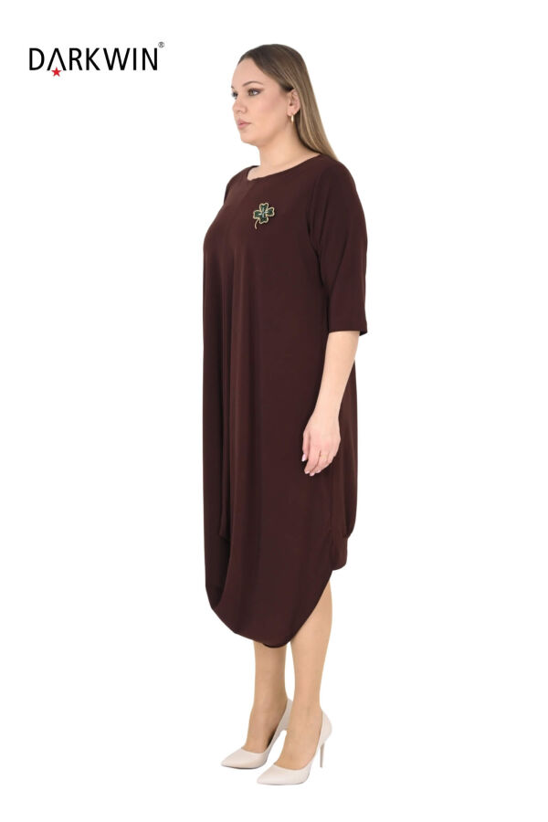 10004 DARKWIN ELBİSE KAHVE - 2