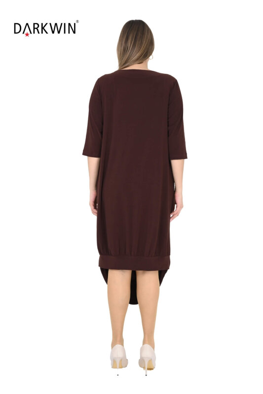 10004 DARKWIN ELBİSE KAHVE - 3