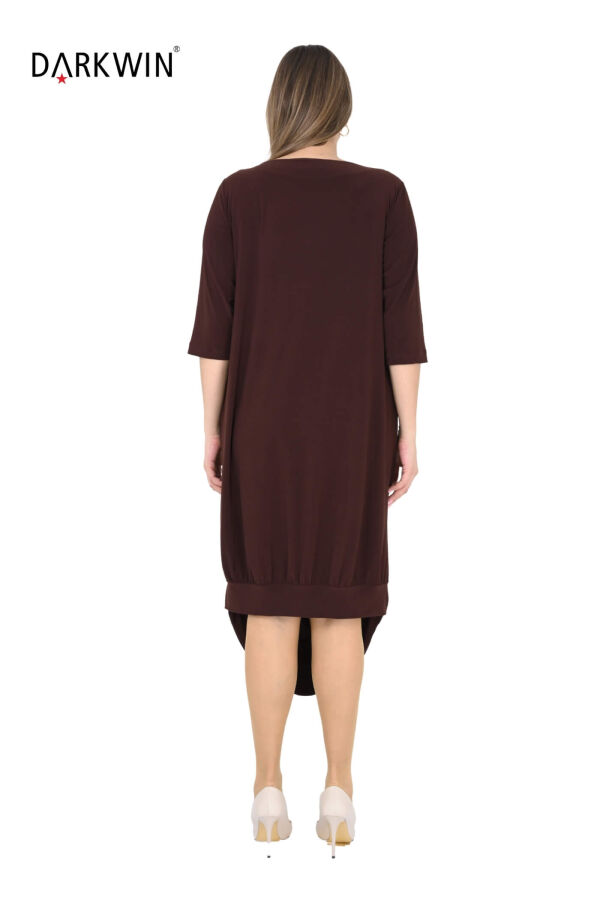 10004 DARKWIN ELBİSE KAHVE - 3