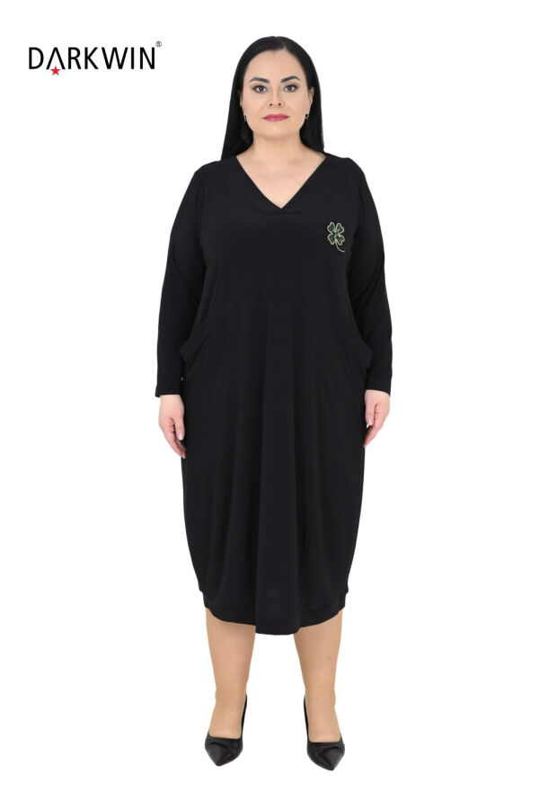 10005 DARKWIN ELBİSE SIYAH - 1