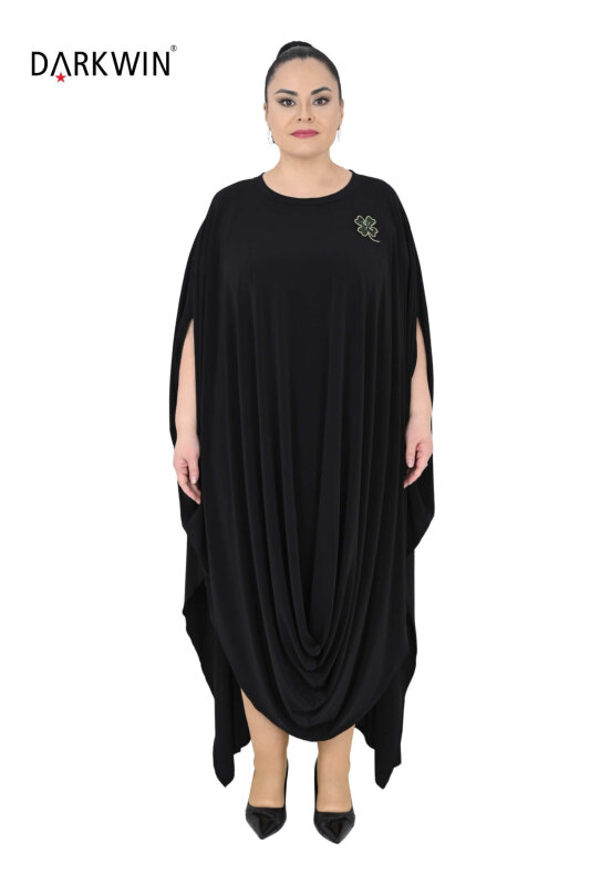 10017 DARKWIN ELBİSE SIYAH - DARKWIN
