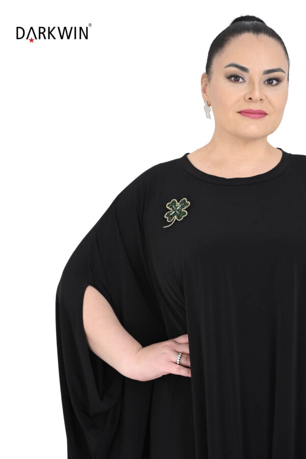 10017 DARKWIN ELBİSE SIYAH - 4