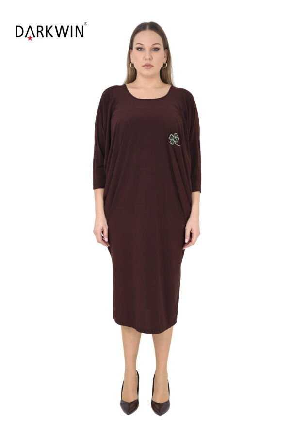 10019 DARKWIN ELBİSE KAHVE - 1