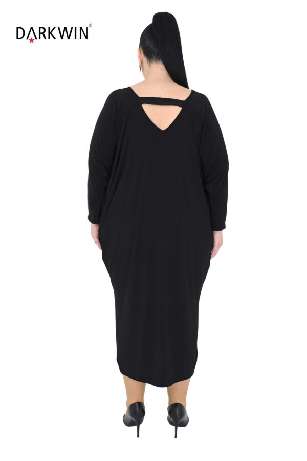 10019 DARKWIN ELBİSE SIYAH - 3