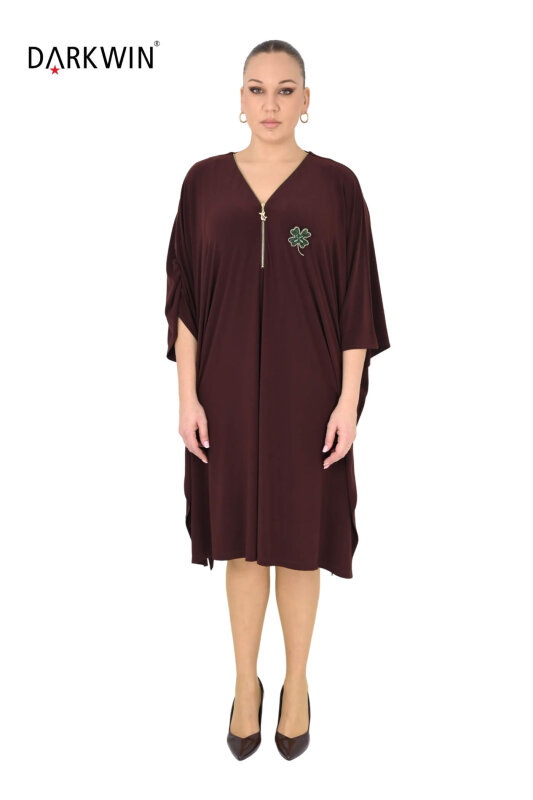 10020 DARKWIN ELBİSE KAHVE - DARKWIN