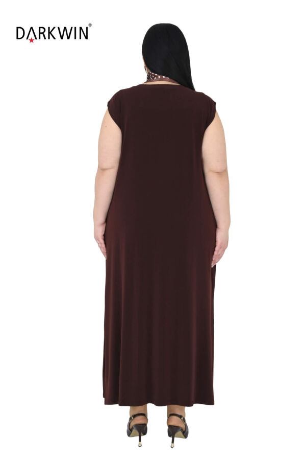 10022 DARKWIN ELBİSE KAHVE - 6