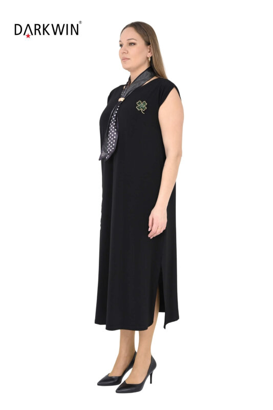 10022 DARKWIN ELBİSE SIYAH - 3