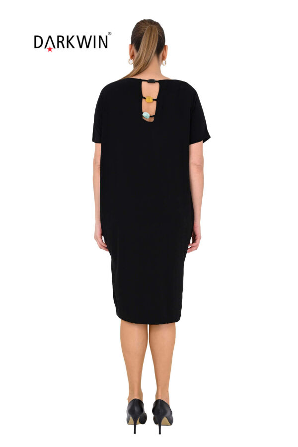 10026 DARKWIN ELBİSE SIYAH - 3