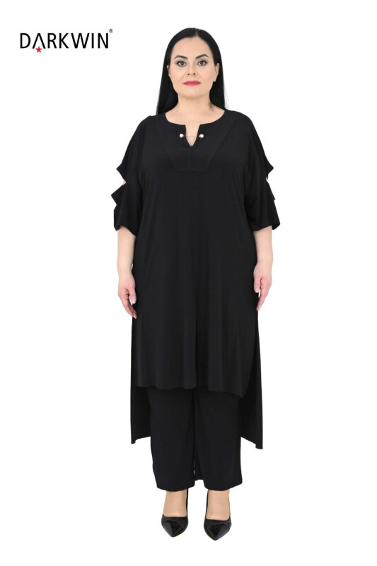 10027 DARKWIN ELBİSE SIYAH - DARKWIN