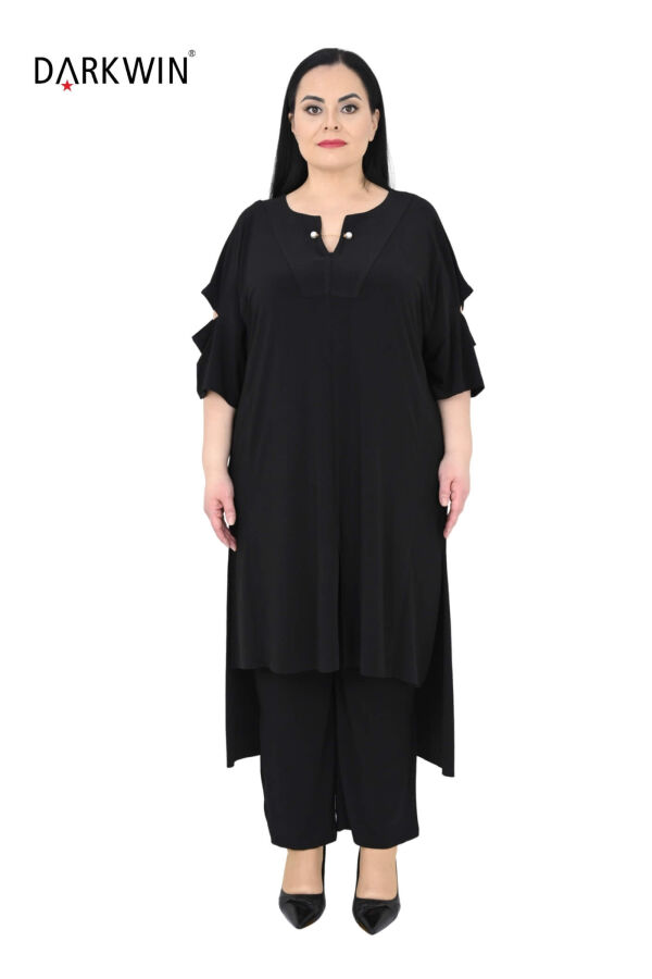 10027 DARKWIN ELBİSE SIYAH - 1