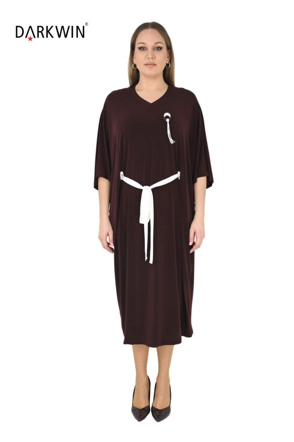 10033 DARKWIN ELBİSE KAHVE - 1