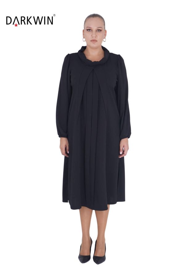 1005 CNG ELBİSE BLACK - 1