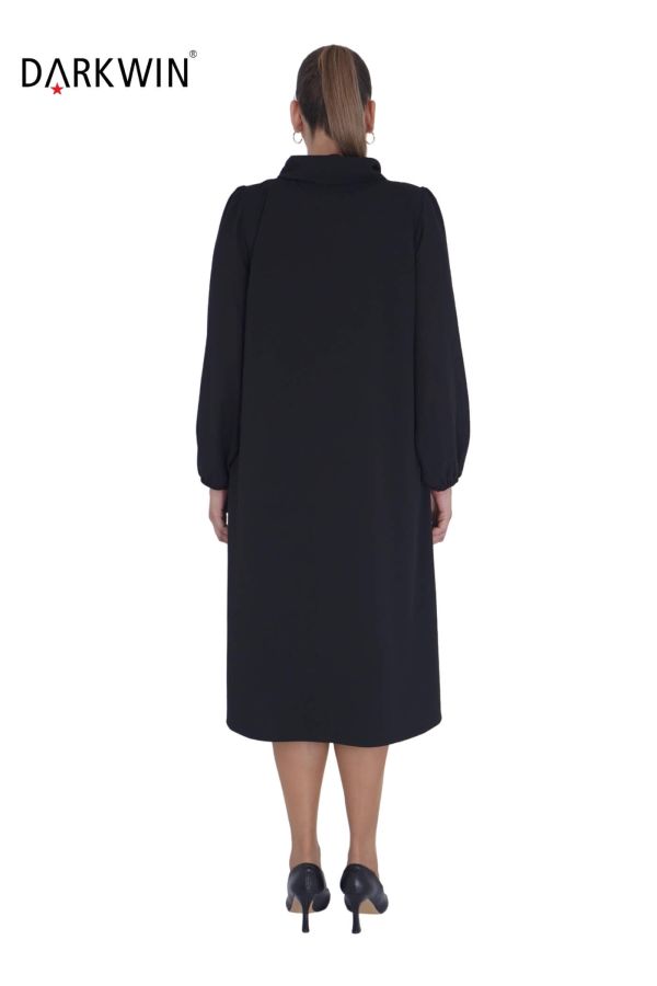 1005 CNG ELBİSE BLACK - 3