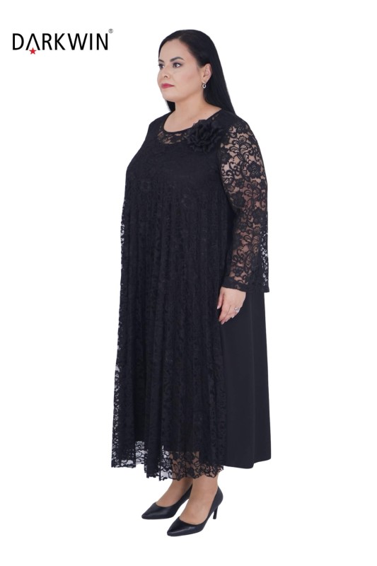 CNG - 1010 CNG ELBİSE BLACK (1)