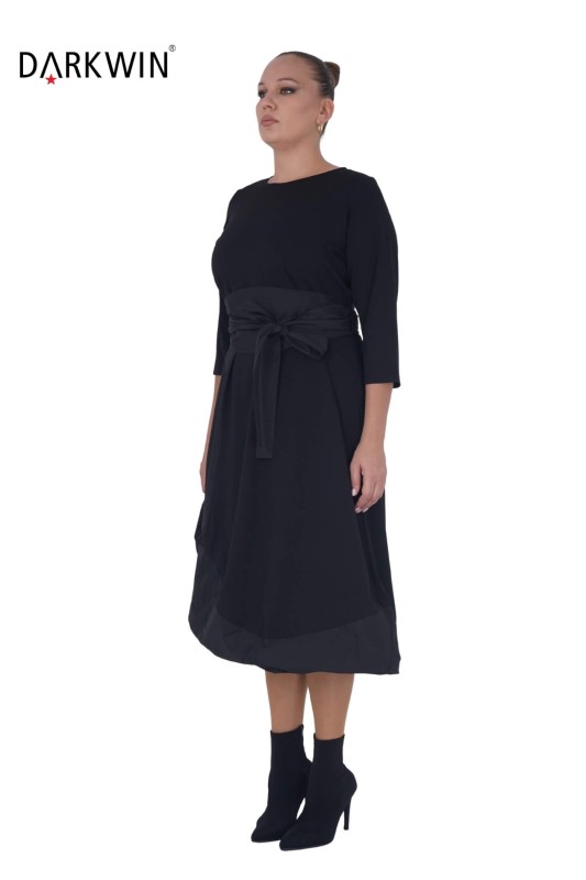 CNG - 1017 CNG ELBİSE BLACK (1)