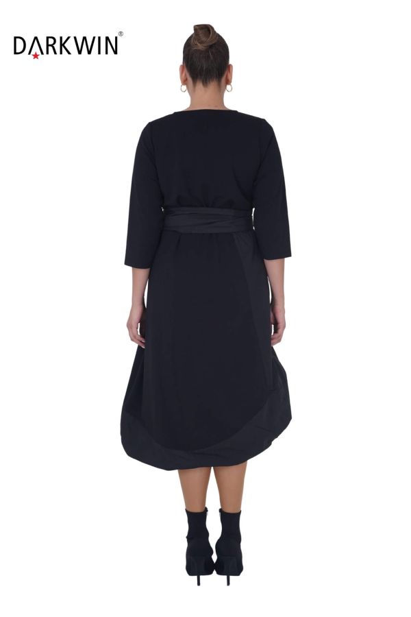 1017 CNG ELBİSE BLACK - 3