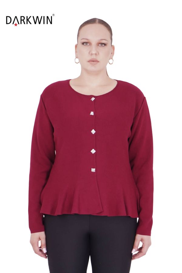 1018 DARKWIN BLUZ BORDO - 1