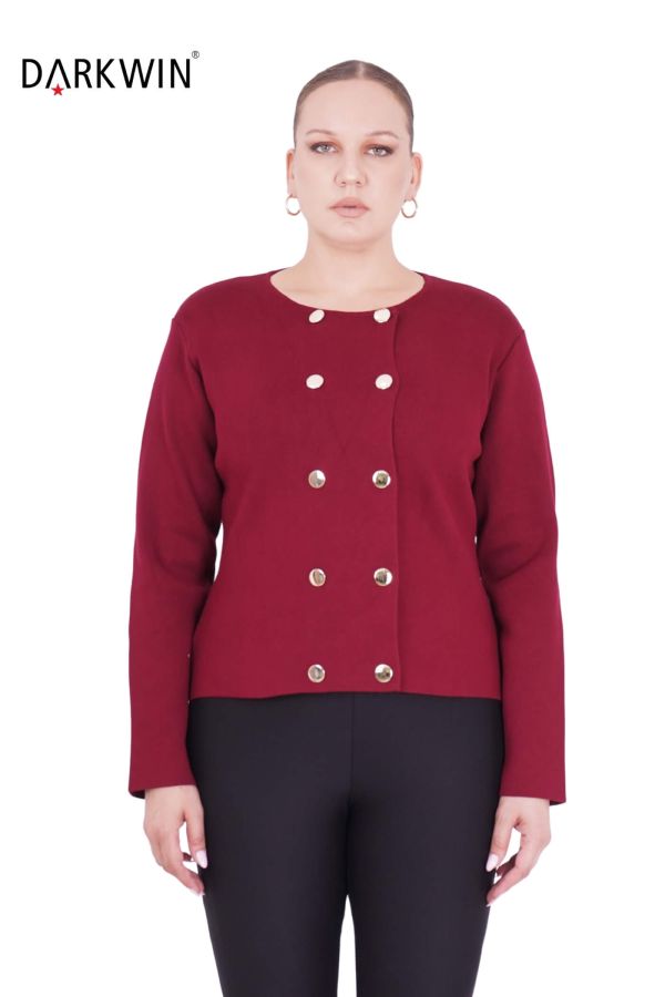 1023 DARKWIN BLUZ BORDO - 1