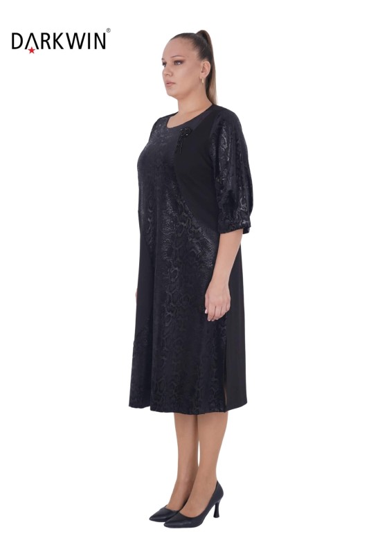 CNG - 1030 CNG ELBİSE BLACK (1)