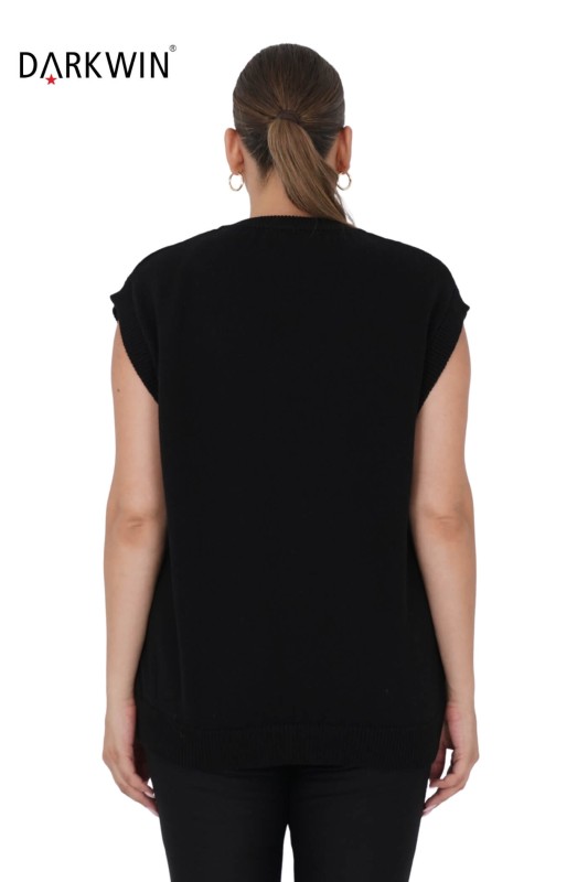 1032 DARKWIN SUETER SIYAH - Thumbnail