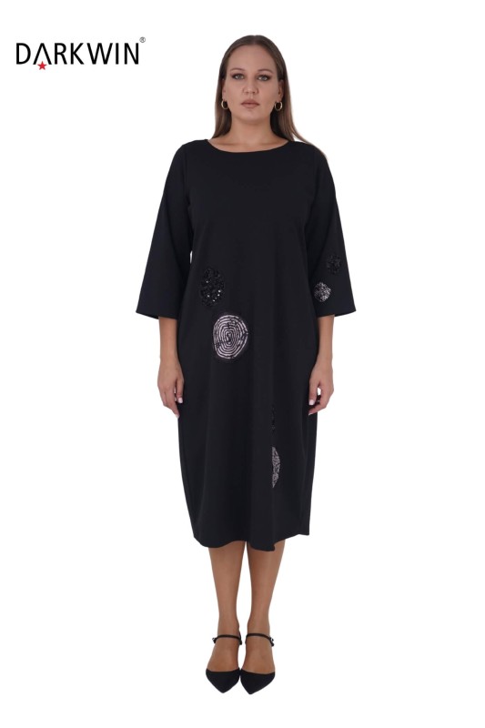 CNG - 1035 CNG ELBİSE BLACK