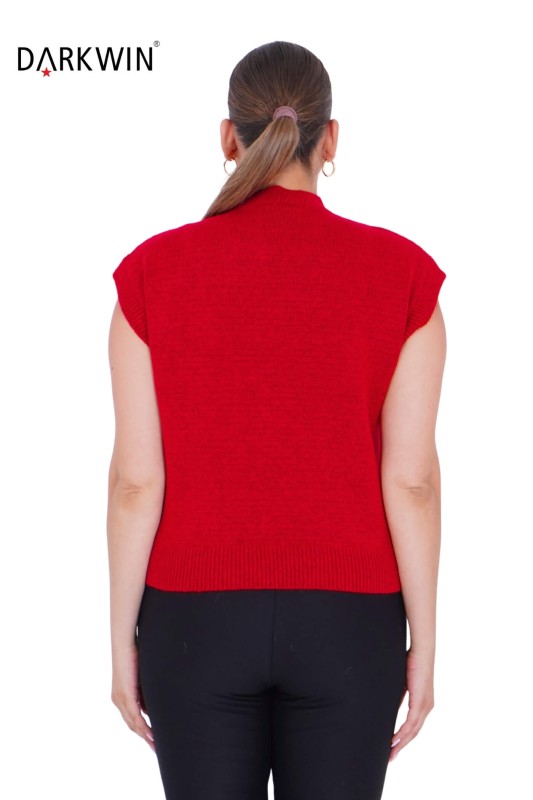 1037 DARKWIN SUETER KIRMIZI - Thumbnail