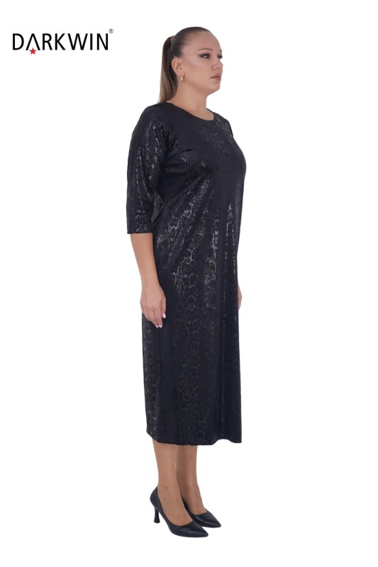 CNG - 1038 CNG ELBİSE BLACK (1)