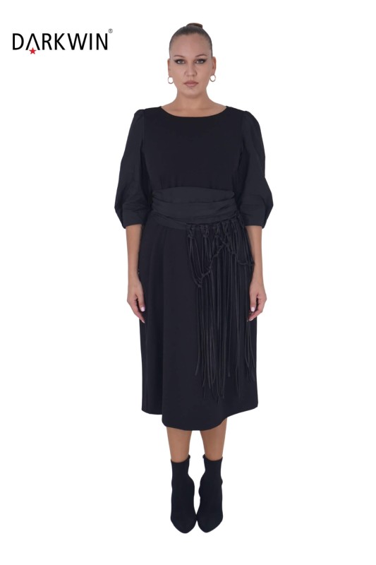 1039 CNG ELBİSE BLACK - Cng