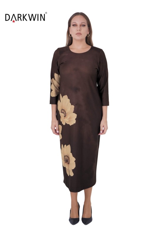 1044 CNG ELBİSE PATTERNED - Cng