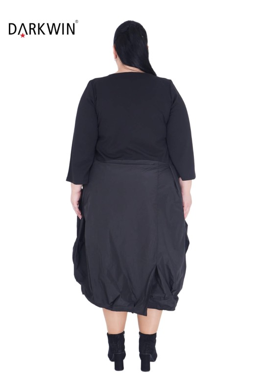 1049 CNG ELBİSE BLACK - 3