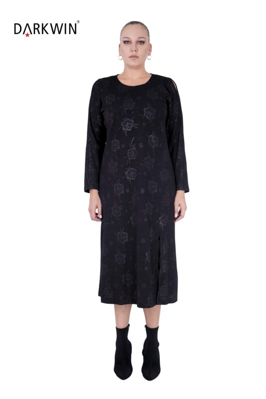 1056 CNG ELBİSE BLACK - CNG