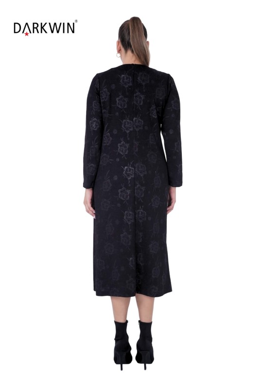 1056 CNG ELBİSE BLACK - 3