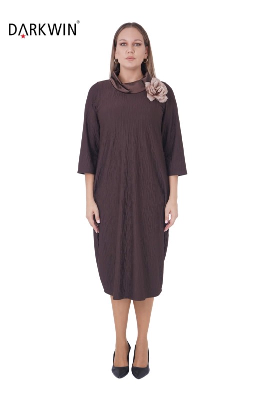 1058 CNG ELBİSE BROWN - CNG