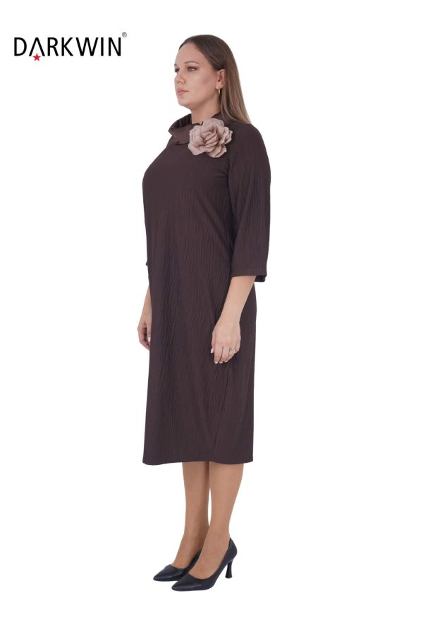 1058 CNG ELBİSE BROWN - 2