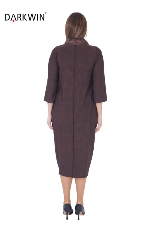 1058 CNG ELBİSE BROWN - 3