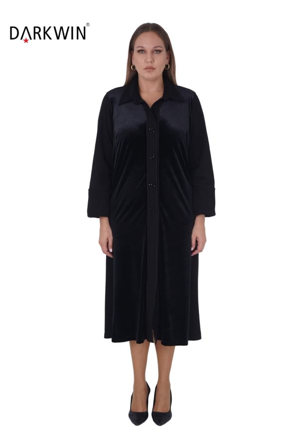 1059 CNG ELBİSE BLACK - 1