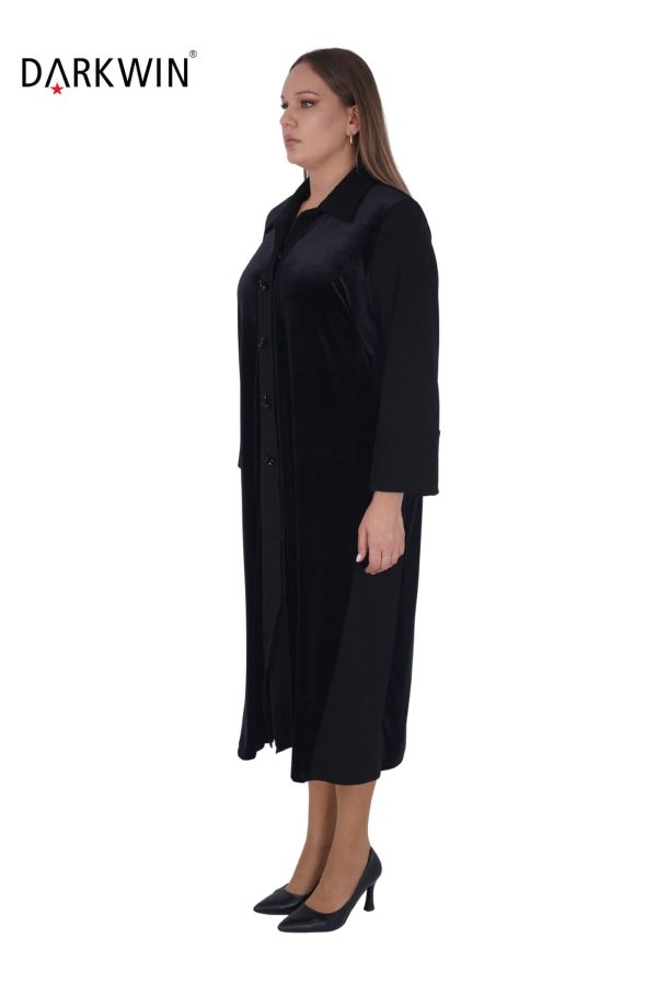 1059 CNG ELBİSE BLACK - 2