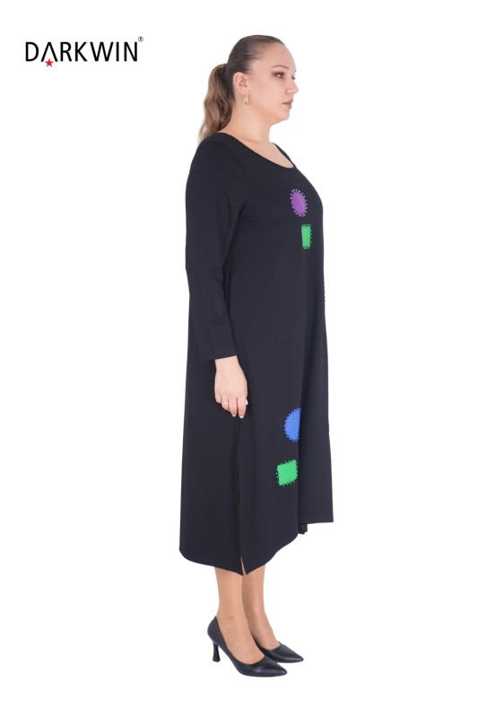 1066 CNG ELBİSE BLACK - Cng (1)