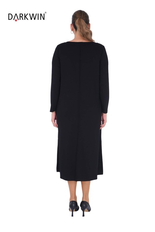 1066 CNG ELBİSE BLACK - 3