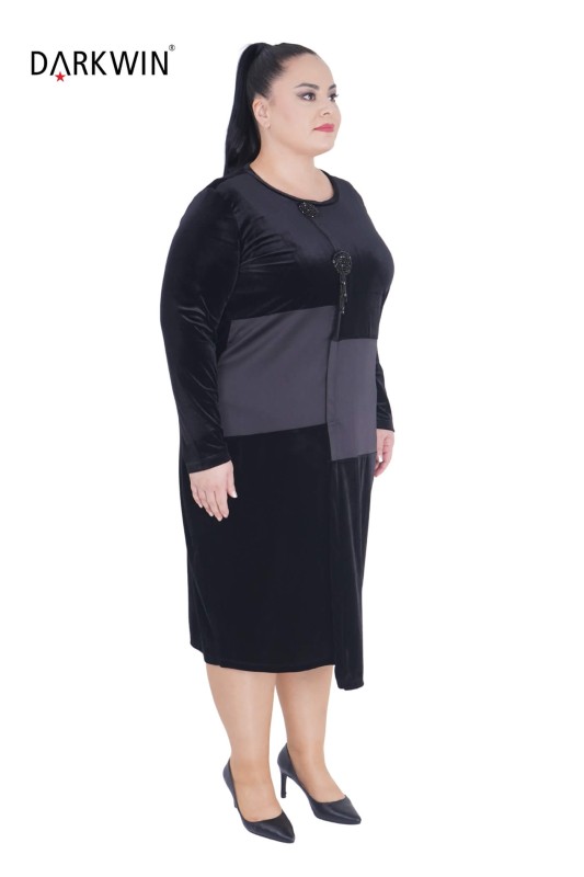 1067 CNG ELBİSE BLACK - Cng (1)