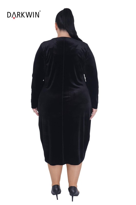 1067 CNG ELBİSE BLACK - 3