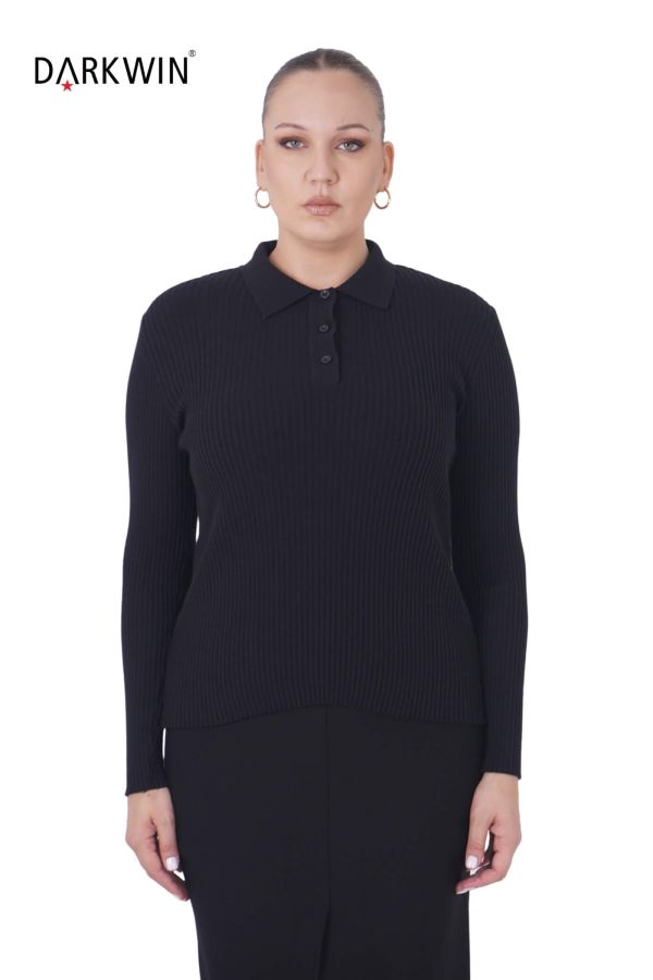 1067 DARKWIN BLUZ SIYAH - 1