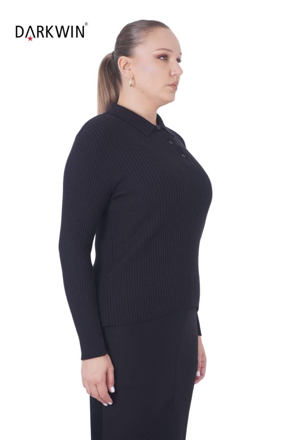 1067 DARKWIN BLUZ SIYAH - 2