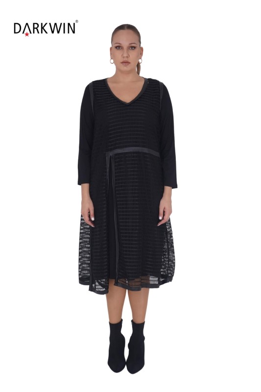 1068 CNG ELBİSE BLACK - Cng