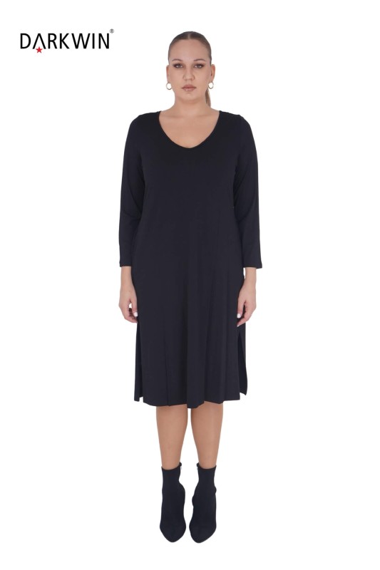 1068 CNG ELBİSE BLACK - 4