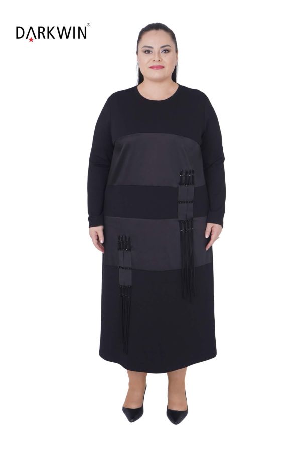 1070 CNG ELBİSE BLACK - 1