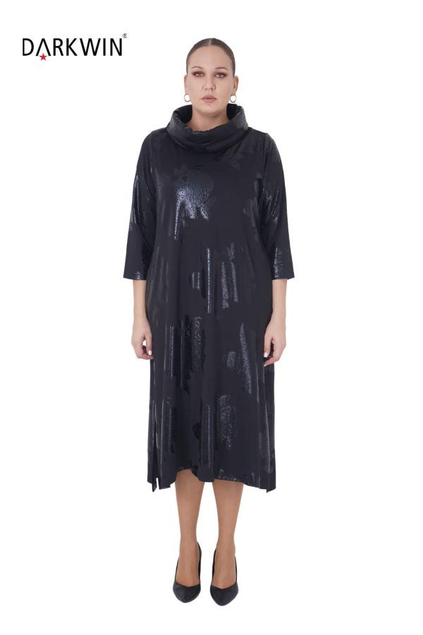 1075 CNG ELBİSE BLACK - 1