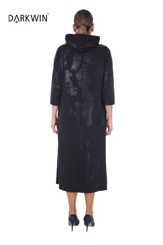 1075 CNG ELBİSE BLACK - 4