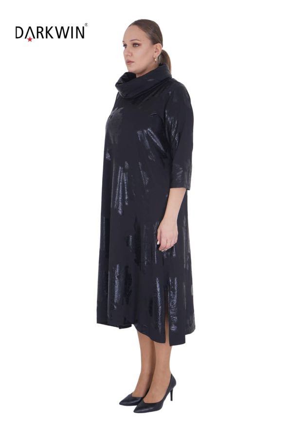 1075 CNG ELBİSE BLACK - 5